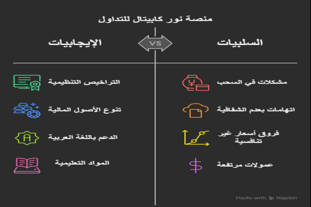عوامل تقييم نور كابيتال