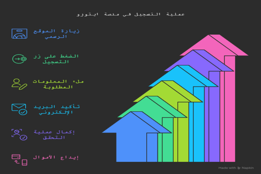 شرح كيفية التسجيل في المنصة ايتورو
