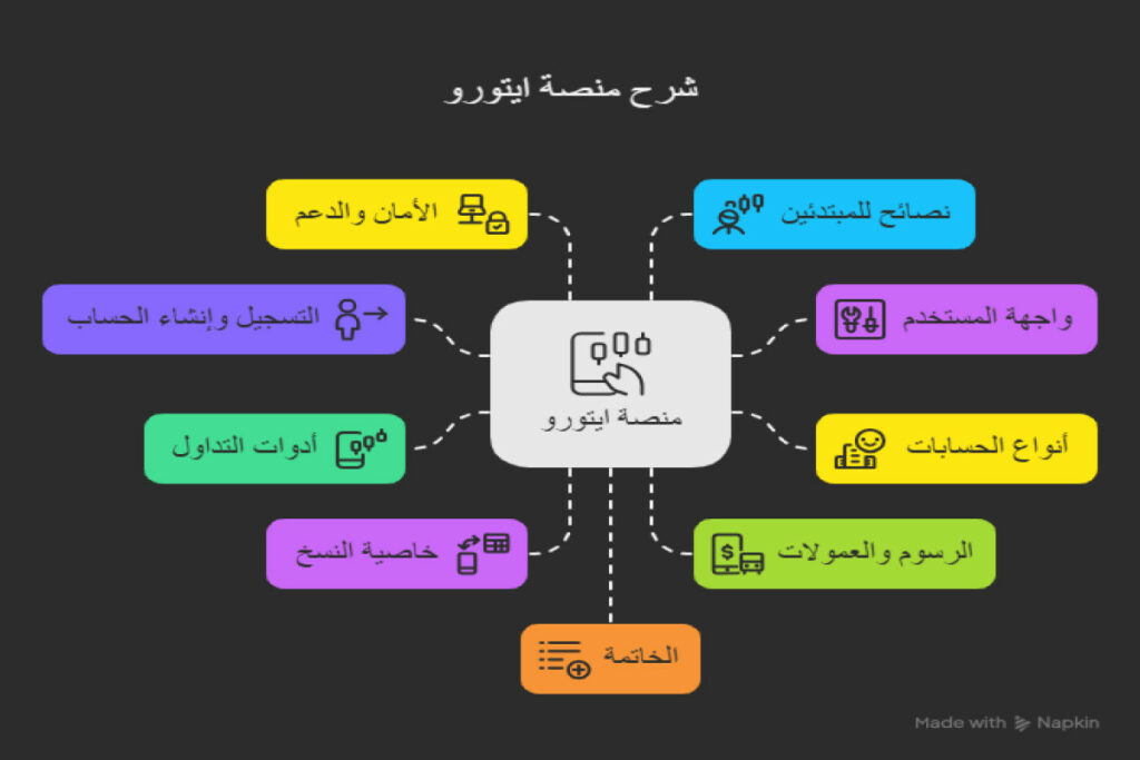 عناصر شرح منصة ايتورو