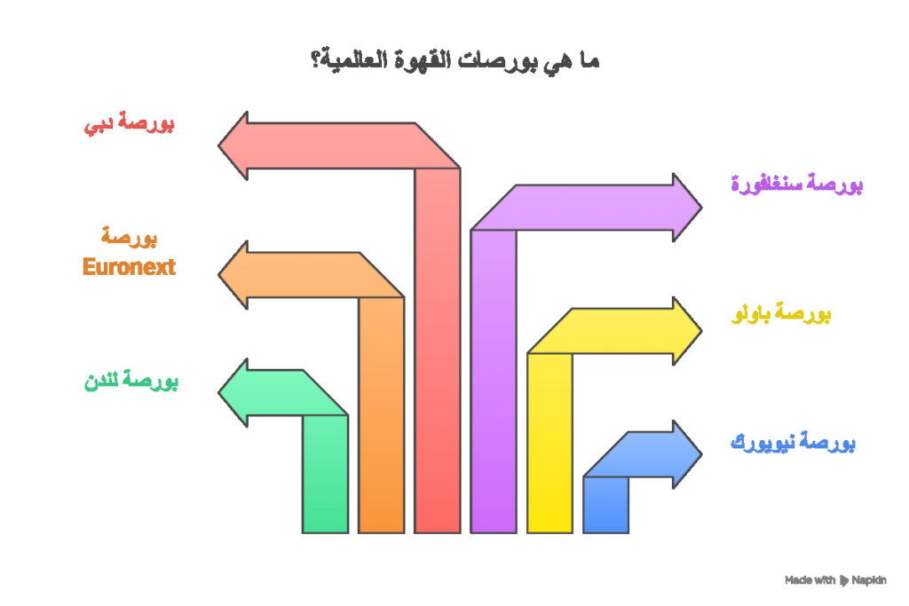 بورصة القهوة العالمية وأهم مراكزها
