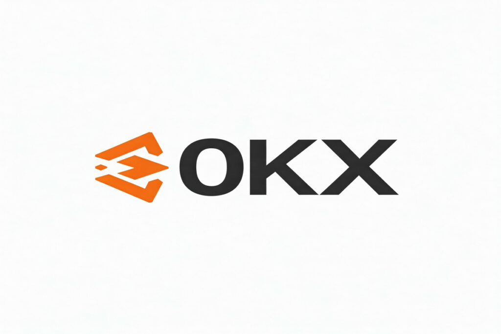 شعار شركة OKX ثاني أكبر منصة لتداول العملات الرقمية